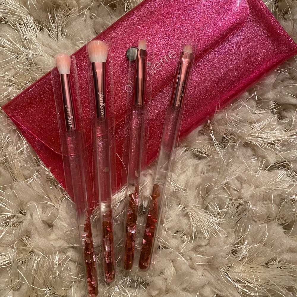 Glamierre 4-Piece Eye Brush Set